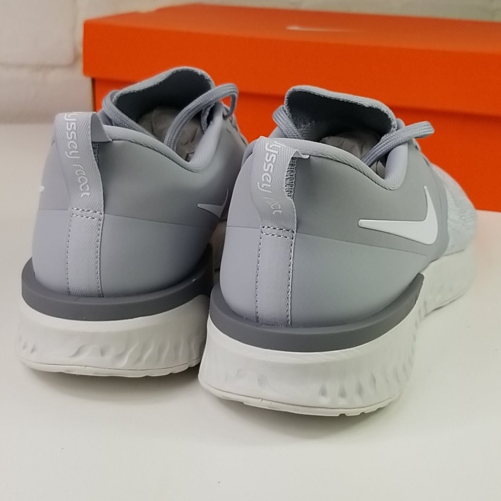 Nike Odyssey React 2 Flyknit AH1015 001 Wolf Grey - Picture 5 of 10